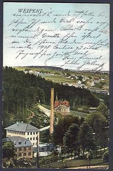 Weipert Grund — Fabrikgelände Brauer & Gutberlet mit Schlot