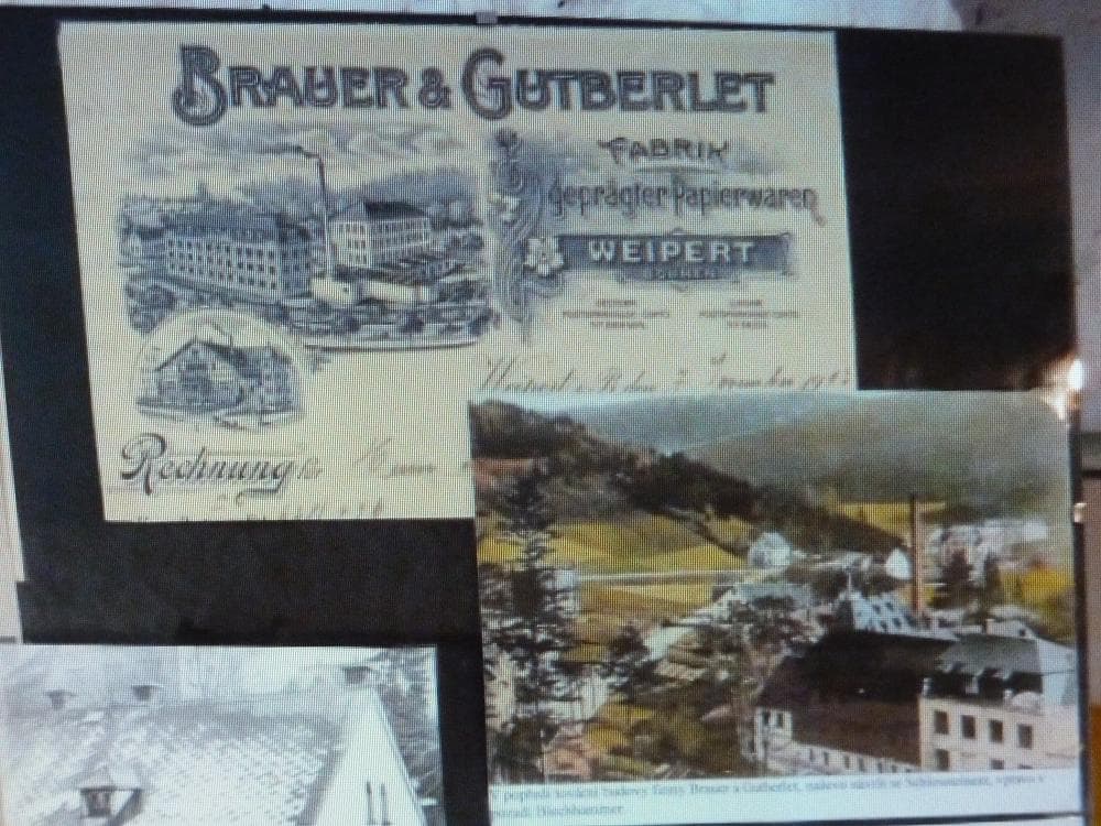 Weipert — Fabrikgebäude, Detailaufnahme