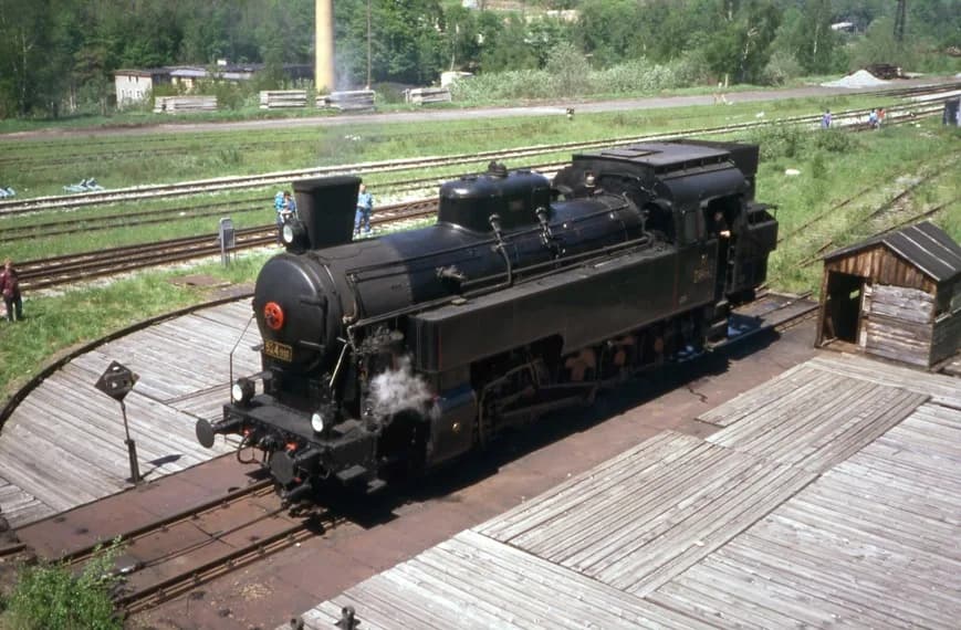 Drehscheibe Weipert, 25. Mai 1997 — Aufnahme 3. Foto: Sven Oettel